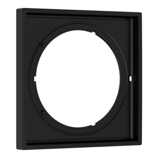 hansgrohe Rosace de rallonge 5 mm, 170x170 mm, noir mat