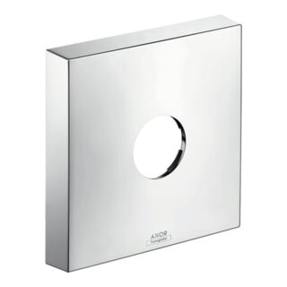 hansgrohe Rosace de rallonge Axor 1 trou, carrée, chrome