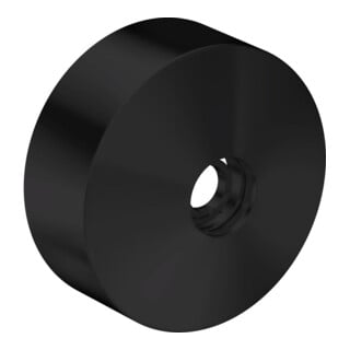 hansgrohe Rosace de rallonge d= 80 mm, métal, noir mat
