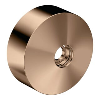 hansgrohe Rosace de rallonge d= 80 mm, métal, or rouge poli