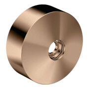 hansgrohe Rosace de rallonge d= 80 mm, métal, or rouge poli