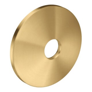 hansgrohe Rosace de rallonge d= 90 mm, métal, finition or brossé