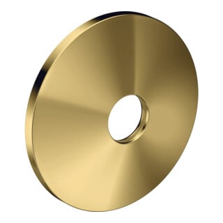 hansgrohe Rosace de rallonge d= 90 mm, métal, finition or poli