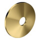 hansgrohe Rosace de rallonge d= 90 mm, métal, finition or poli-1