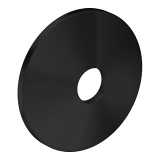 hansgrohe Rosace de rallonge d= 90 mm, métal, noir mat