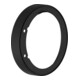 hansgrohe Rosace de rallonge iBox universelle Ø 152 mm, rallonge 22 mm, noir mat-1