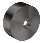 hansgrohe Rosace de rallonge Ø 80 mm, métal, chrome noir brossé-1
