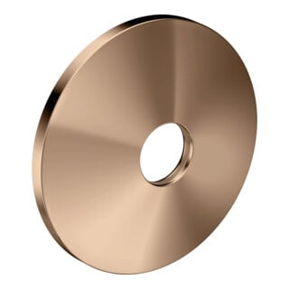 hansgrohe Rosace de rallonge Ø 90 mm, métal, or rouge poli