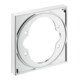 hansgrohe Rosace de rallonge ShowerSelect Ø 157 mm, rallonge 22 mm, noir mat-1