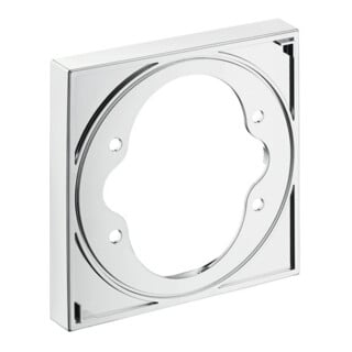 hansgrohe Rosace de rallonge ShowerSelect d=157 mm, rallonge 22 mm, chrome