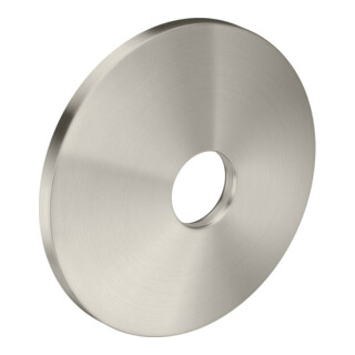hansgrohe Rosace d'extension Ø 90 mm, métal, aspect inox
