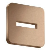 hansgrohe Rosette 130x130mm, soft, Wandmont., brush. r gol