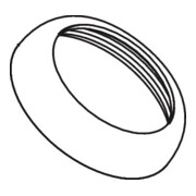 hansgrohe Rosette Auslauf chrom