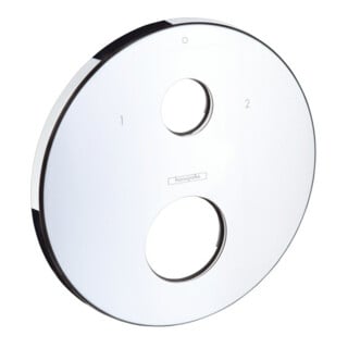 hansgrohe Rosette Axor Thermostatmischer UP m.Absperr-u.Umstellventil d: 170mm chrom