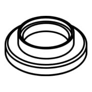 hansgrohe Rosette Axor Uno 4-Loch Fliesenrand chrom