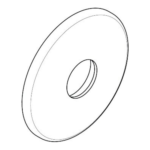 hansgrohe Rosette Axor Unterputzventil 108 mm chrom