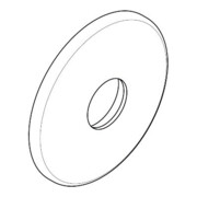 hansgrohe Rosette Axor Unterputzventil 108 mm chrom