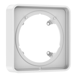 hansgrohe Rosette de rallonge 22 mm, 170x170 mm, blanc mat