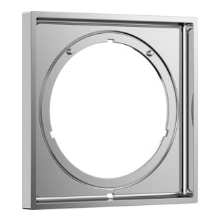 hansgrohe Rosette de rallonge 5 mm, 170 x 170 mm, chrome