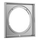 hansgrohe Rosette de rallonge 5 mm, 170 x 170 mm, chrome-1