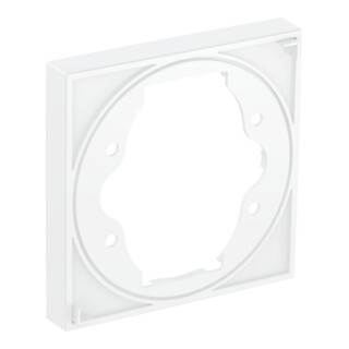 hansgrohe Rosette de rallonge ShowerSelect Ø 157 mm, rallonge 22 mm, blanc mat