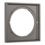 hansgrohe Rosette d'extension 5 mm, 170x170 mm, chrome noir brossé