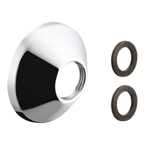 hansgrohe Rosette f.Metropol Wandmodell weiß
