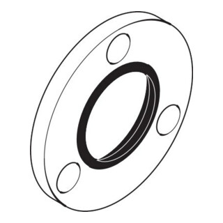 hansgrohe Rosette für Quattro d:108mm steel