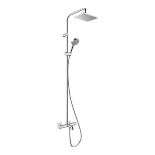 hansgrohe S-Pipe 230 Vernis Shape EcoSm. mit Wannenthermostat, 1jet, chrom