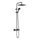 hansgrohe S-Pipe 240 Vernis Shape EcoSm. m Thermostat, 1jet, 8,7 l/min, mattschwarz-1