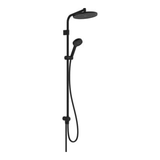 hansgrohe S-Pipe ACT S 240 Reno Varia 1jet EcoSmart 8 l/min mattschwarz