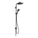 hansgrohe S-Pipe ACT S 240 Reno Varia 1jet EcoSmart 8 l/min mattschwarz