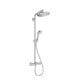 hansgrohe S-Pipe Croma Select S EcoSmart m Thermostat, Handbrause 3jet, 9 l/min, chrom