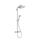 hansgrohe S-Pipe Croma Select S EcoSmart mit Thermostat, douchette 3 jets, 9 l/min, chrome
