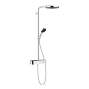 hansgrohe S-Pipe Pulsify S 260 EcoSmart avec thermostat, 1 jet, chrome
