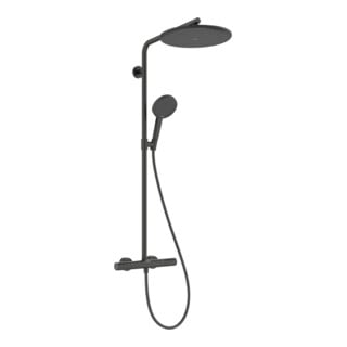 hansgrohe S-Pipe Raindance Alive S Puro 1j, EcoSm., 8 l/m., brushed black chrome