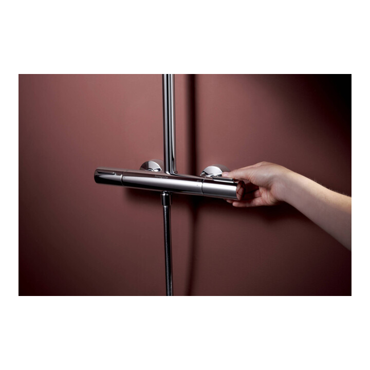 hansgrohe S-Pipe Raindance Alive S Puro 1jet, 12 l/min, chrome