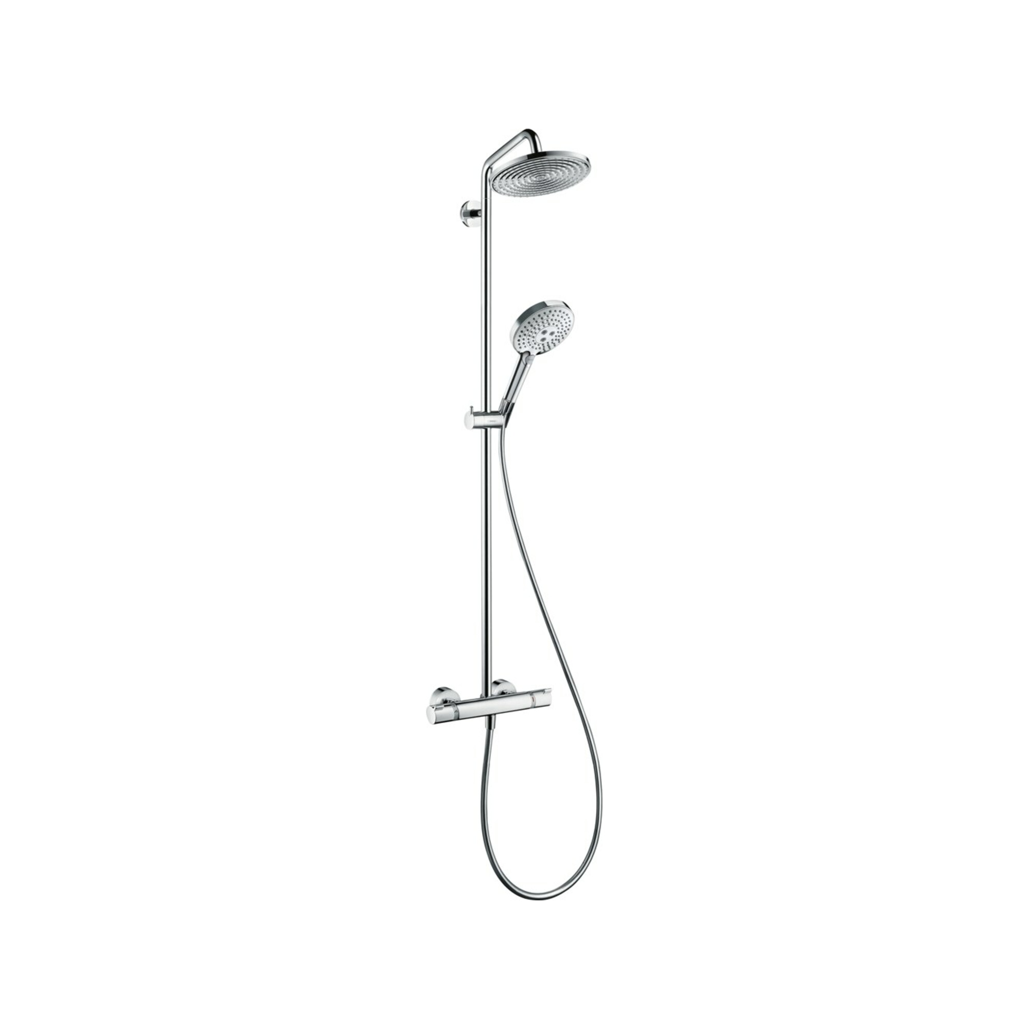 hansgrohe S-Pipe Raindance Sel. S EcoSm. mit Thermostat, 1jet, 9 l/min, chrom