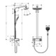 hansgrohe S-Pipe Raindance Select E EcoSmart Thermostat 9 l/min chrom