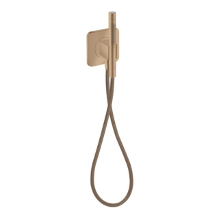 hansgrohe Schlauchanschl.u.Brausenhalter Axor Citterio C softsq. m.Stabhandbrause2jet BRG