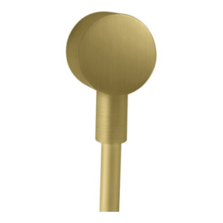 hansgrohe Schlauchanschluss Axor rd, m Rückflussverh., brushed brass