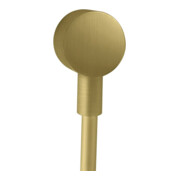 hansgrohe Schlauchanschluss Axor rd, m Rückflussverh., brushed brass