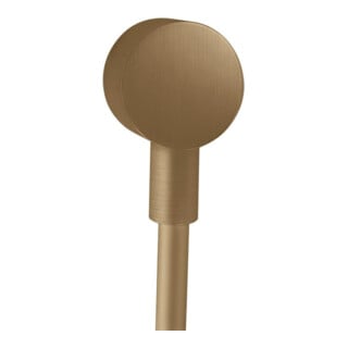 hansgrohe Schlauchanschluss Axor rd, m Rückflussverh., brushed bronze