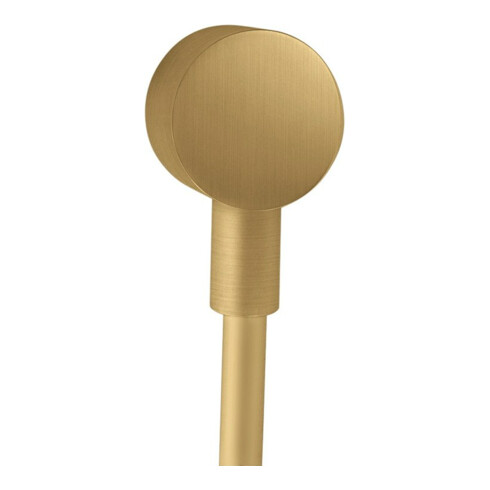 hansgrohe Schlauchanschluss Axor rd, m Rückflussverh., brushed gold optic