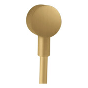 hansgrohe Schlauchanschluss Axor rd, m Rückflussverh., brushed gold optic
