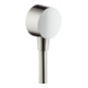 hansgrohe Schlauchanschluss Axor rd, m Rückflussverh., Edelstahl-Optik-1