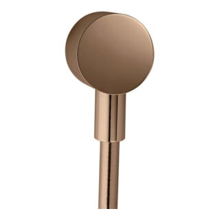hansgrohe Schlauchanschluss Axor rd, m Rückflussverh., polished red gold