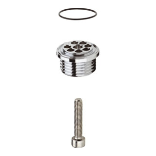 hansgrohe Schlauchanschluss chrom, für AP-Brausethermostat Ecostat