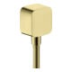 hansgrohe Schlauchanschluss Fixf Softc Axor m Rückflussverh., polished gold optic-1