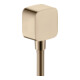 hansgrohe Schlauchanschluss Fixf Softc Axor m Rückflussverh., polished red gold-1